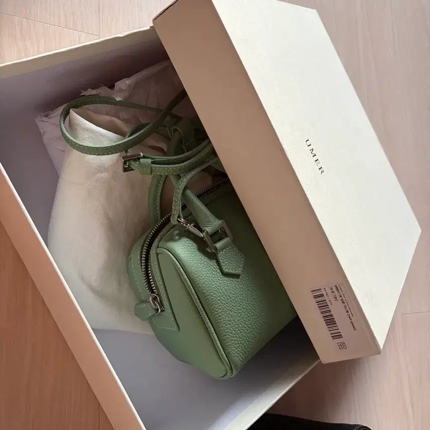 [BUNJANG] YMER MRRV Angele Mini Tote Bag Green / 유메르 메르레브 MRRV 앙쥬 미니 베르트 그린