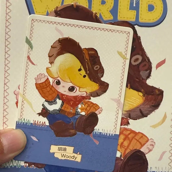 [BUNJANG] Pop Mart Dimoo Pixar Woody Keychain / [당일발송] 팝마트 디무 픽사 - 우디 키링