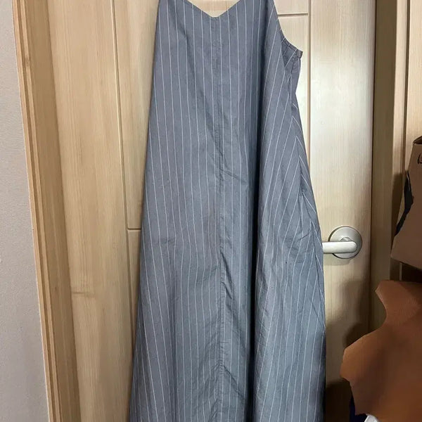 [BUNJANG] Muji Empire Line Slip Dress / 무인양품 엠파이어 라인 슬립 드레스