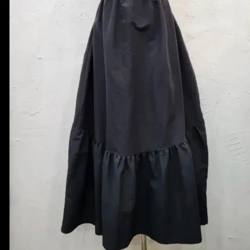 [BUNJANG] Comme des Garçons x Lucky Chouette Banding Long Skirt / 밴딩 롱스커트, 꼼데가르송,럭키슈에뜨