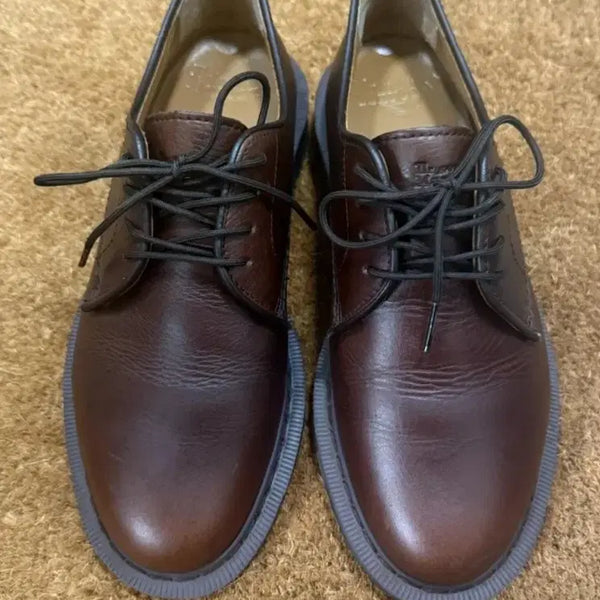 [BUNJANG] Dr. Martens Oxford Derby Shoes Brown US 7 / 닥터마틴 옥스포드 더비슈즈 브라운 250