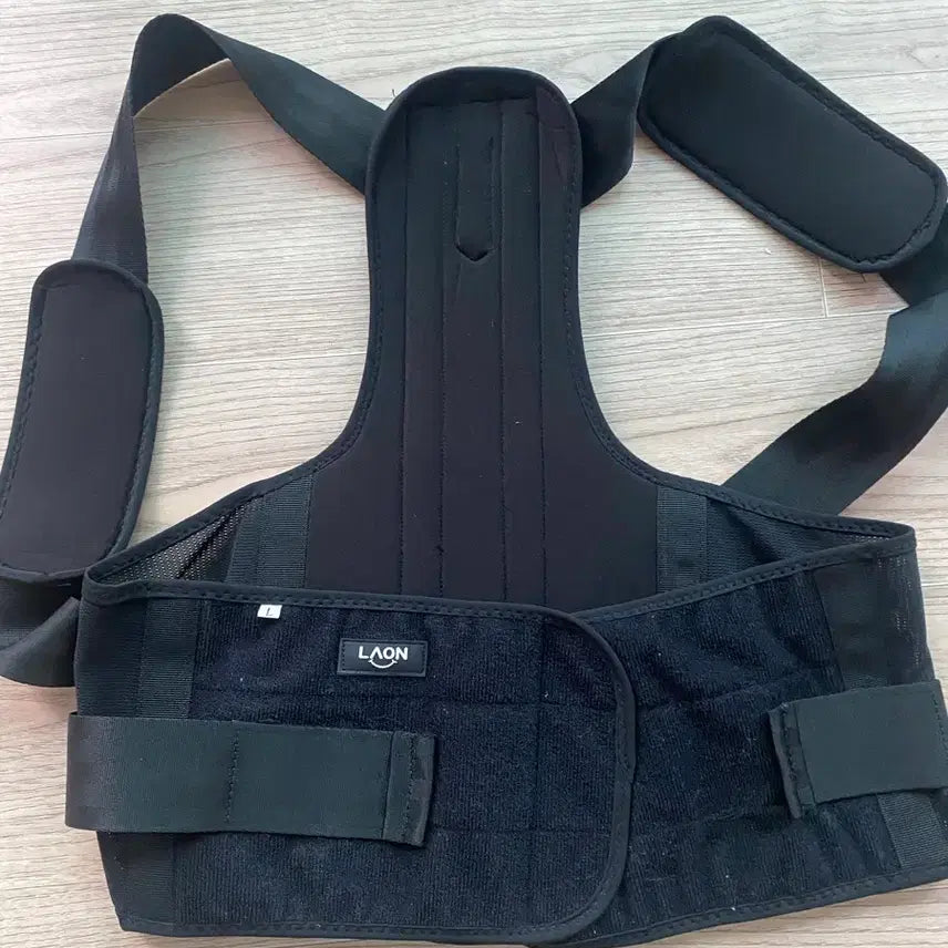 [BUNJANG] LAON Posture Corrector Band / LAON 등 교정 밴드 블랙