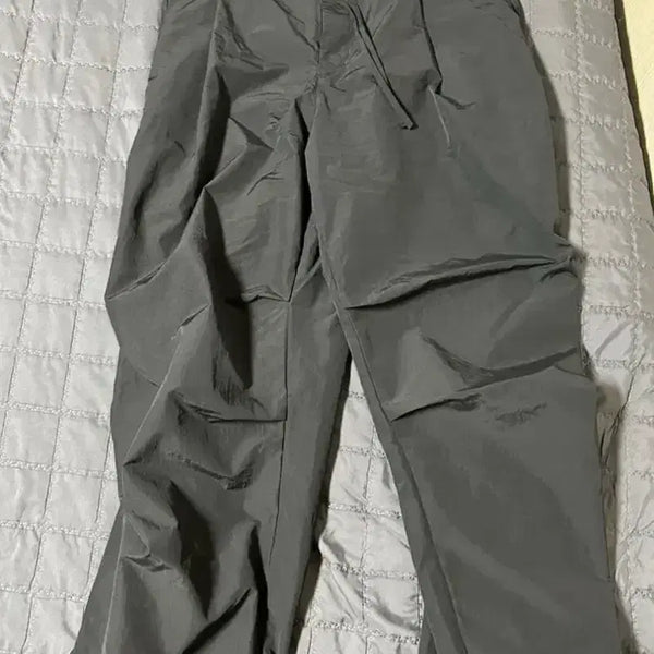 [BUNJANG] 999HUMANITY Nylon Easy Pants Black Size 2 / 999휴머니티 나일론 이지팬츠 블랙2