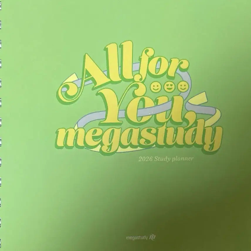 [BUNJANG] Megastudy Planner (Unused) / 메가스터디 플래너