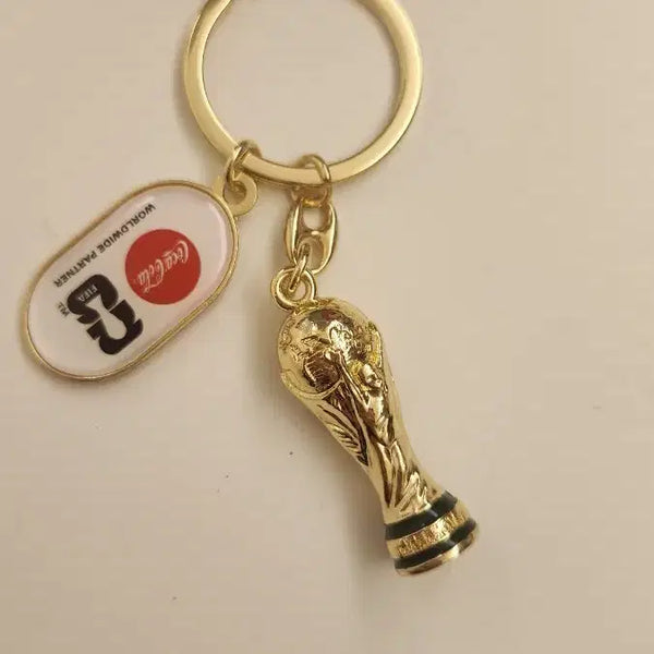 [BUNJANG] Coca-Cola FIFA World Cup Trophy Keychain / 새상품) 코카콜라 FIFA 피파 월드컵 트로피 키링