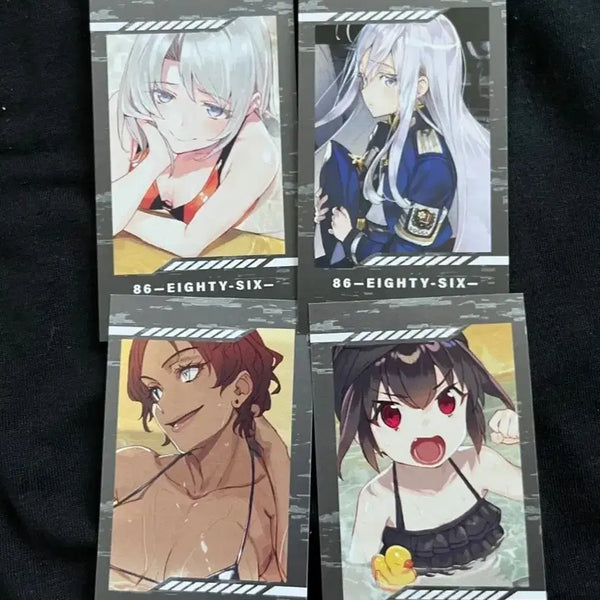 [BUNJANG] 86 Eighty-Six Illustration Card Bundle Set / 86에이티식스 일러스트 카드 4장ㅇ 일괄