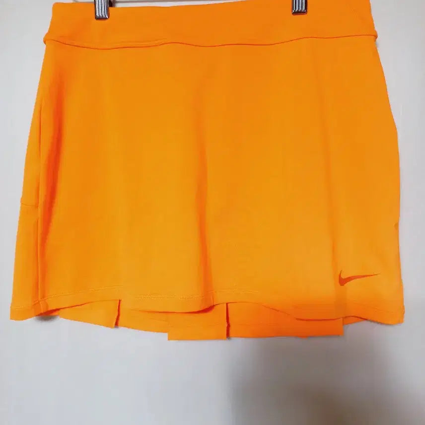 [BUNJANG] Nike Orange Pleated Golf Skirt / 나이키 오렌지색 골프 치마(저지천)