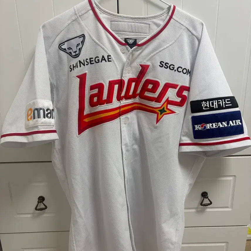 [BUNJANG] 2024 SSG Landers Authentic Jersey - Go Myeong-jun Marked / 2024 SSG 랜더스 어센틱 유니폼 - 고명준 마킹