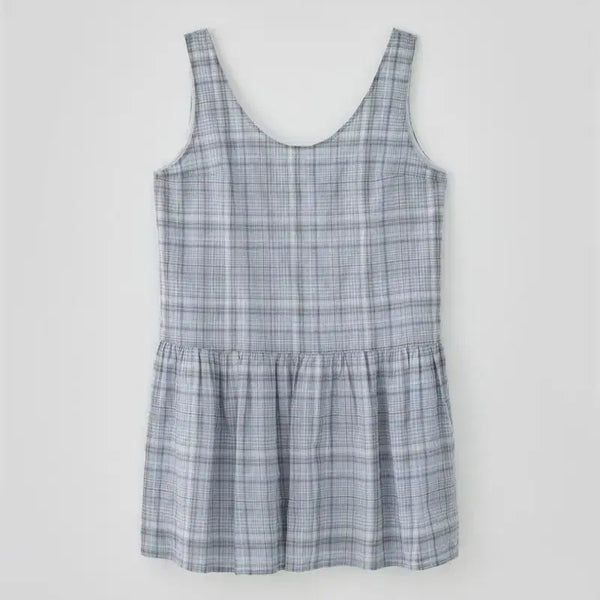 [BUNJANG] Thanat Peony Dress Soft Blue / 타낫 피오니 원피스 소프트 블루