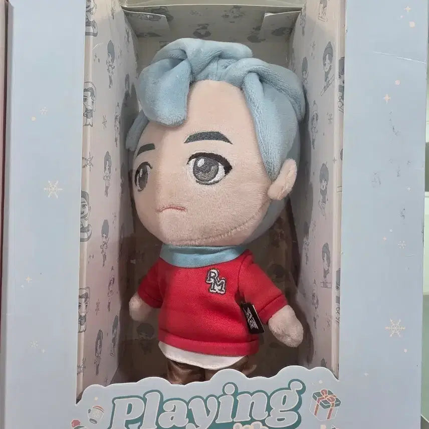 [BUNJANG] BTS RM Playing with Snow Doll New Product / (원기이하)방탄소년단 RM Playing with Snow 인형 새상품