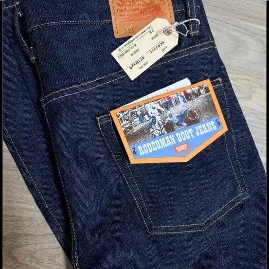 [BUNJANG] Sugar Cane 14oz Denim Boot Cut Jeans Indigo Size 32 / 슈가케인 SC42321 14oz. Denim Boot Cut 부츠컷 인디고 데님 32
