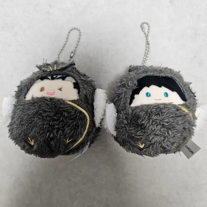 [BUNJANG] Haikyuu!! Bokuto Koutarou & Akaashi Keiji Tappy Plush Doll Bundle Set / (일괄) 하이큐 보쿠토 아카아시 타피누이 인형