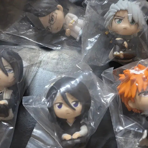 [BUNJANG] Bleach 5-Piece Figure Set - Ichigo, Byakuya, Toshiro, Rukia, Uryu / 블리치 피규어 5종 세트 마치보케 이치고 뱌쿠야 토시로 루키아 우류