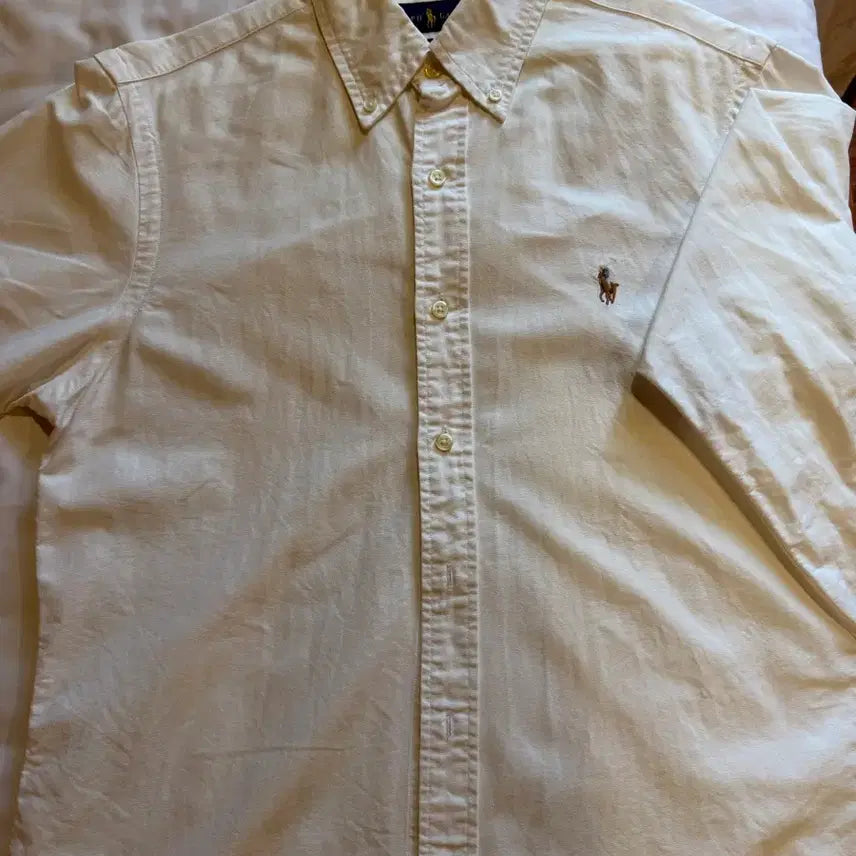 [BUNJANG] Polo Ralph Lauren White Shirt Size S/M / 폴로 랄프로렌  화이트 셔츠 남방 S 사이즈 M 정도 됨
