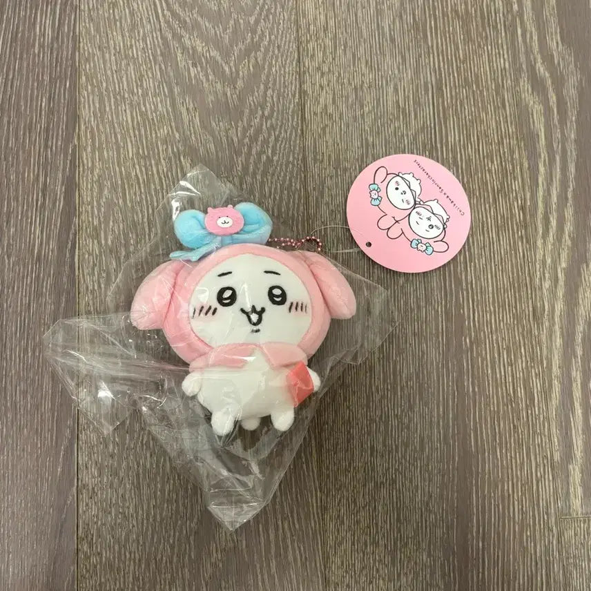 [BUNJANG] Chiikawa x Sanrio My Melody Mascot Keychain / 치이카와 산리오 치이카와 마이멜로디 마스코트 키링