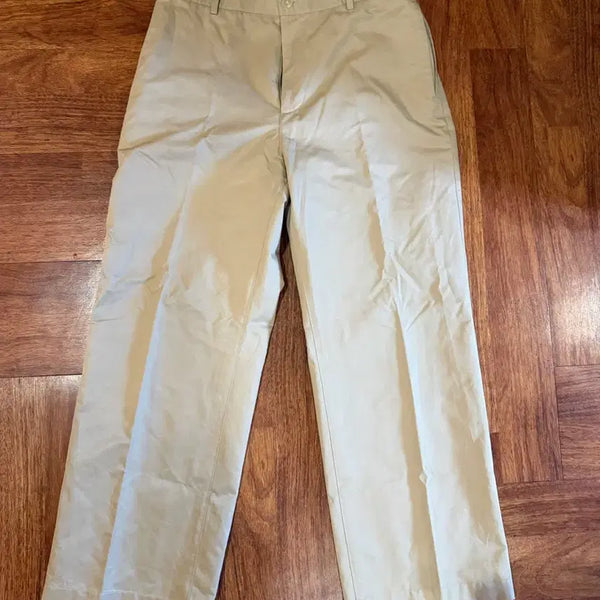 [BUNJANG] Allegri Beige Wide Fit Cotton Pants Size 32 / 알레그리 베이지 와이드핏 코튼 면 바지 32 사이즈정도