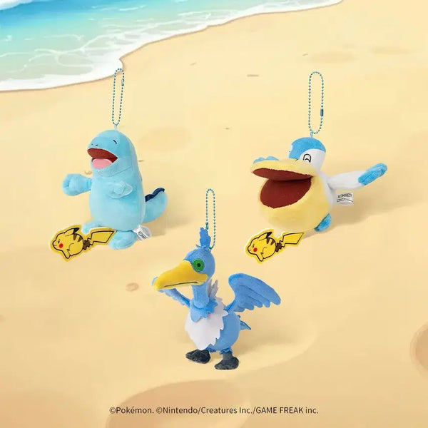 [BUNJANG] Pokemon Center Pokemon Perrserker, Palossand, Quagsire Plush Keychain / 포켓몬스터 포켓몬센터 포켓몬 패리퍼 윽우지 누오 누이 인형 키링