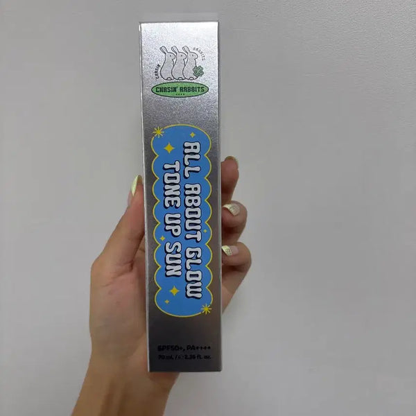 [BUNJANG] Chasing Rabbit All About Glow Tone-Up Sunscreen SPF50+ PA+++ 70ml / 체이싱래빗 올어바웃 글로우 톤업 선