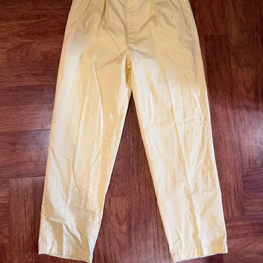 [BUNJANG] Polo Ralph Lauren Chino Andrew Pants Wide Cotton Yellow Golf Size 32 / 폴로 랄프로렌 치노 앤드류 팬츠 와이드 면 바지 옐로우 골프 32 사이즈