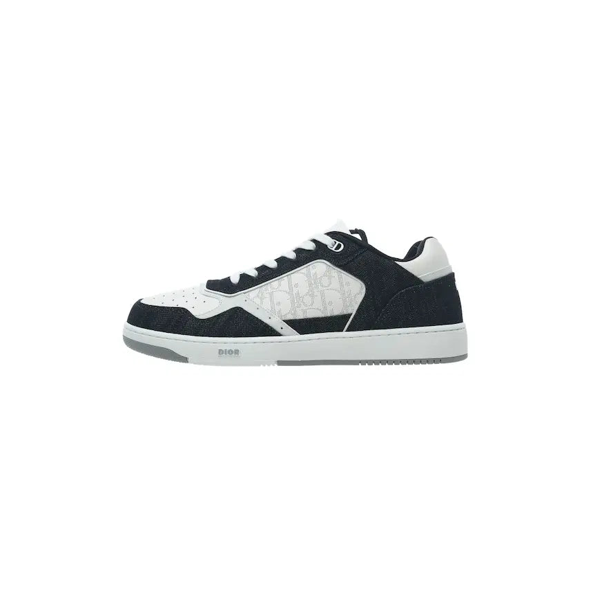 [BUNJANG] Dior B27 Low-Top Sneakers Calfskin Denim Dior Oblique Galaxy Leather / 디올 B27 로우탑 스니커즈 카프스킨 데님 디올 오블리크 갤럭시 레더