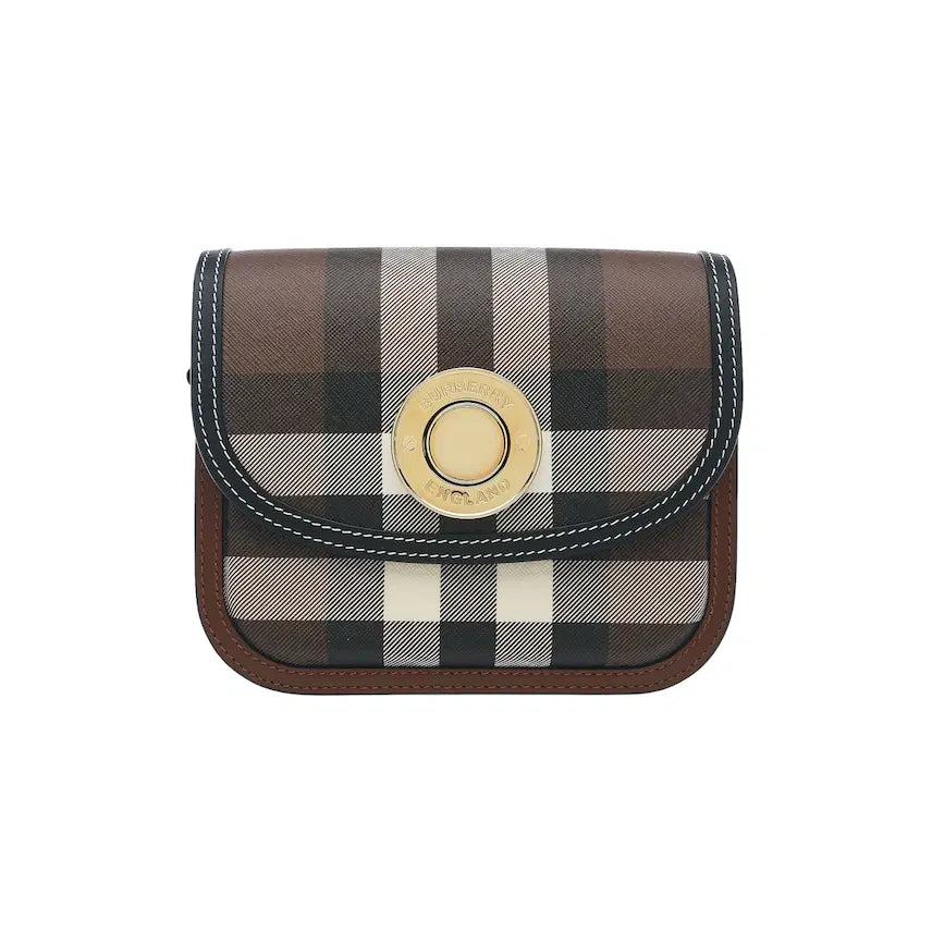 [BUNJANG] Burberry Check & Leather Small Elizabeth Bag / 버버리 체크 앤 레더 엘리자베스 백 스몰