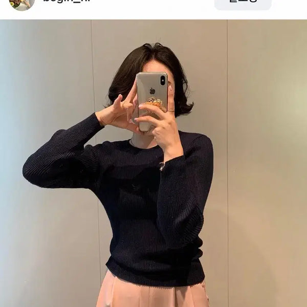 [BUNJANG] WithBegin Summer Knit/Linen Knit / 위드비긴 여름 니트/린넨니트