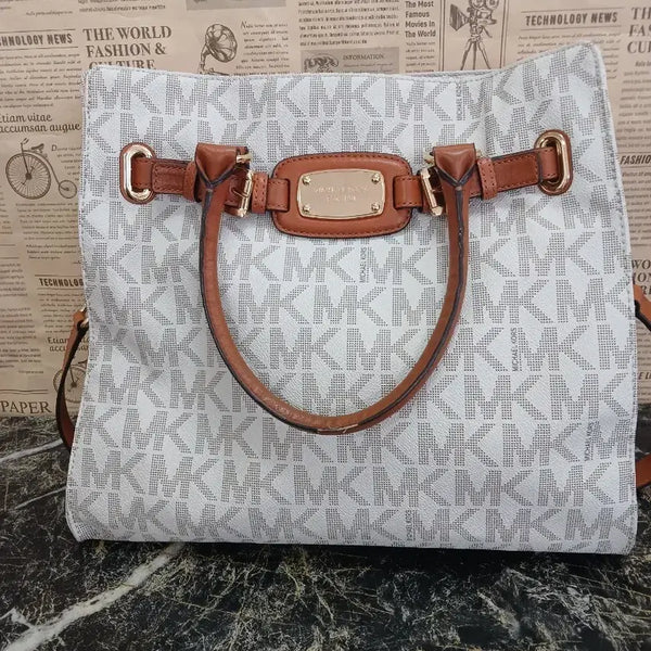 [BUNJANG] Michael Kors Signature Pattern Crossbody Bag / 마이클 코어스 가방 mk가방