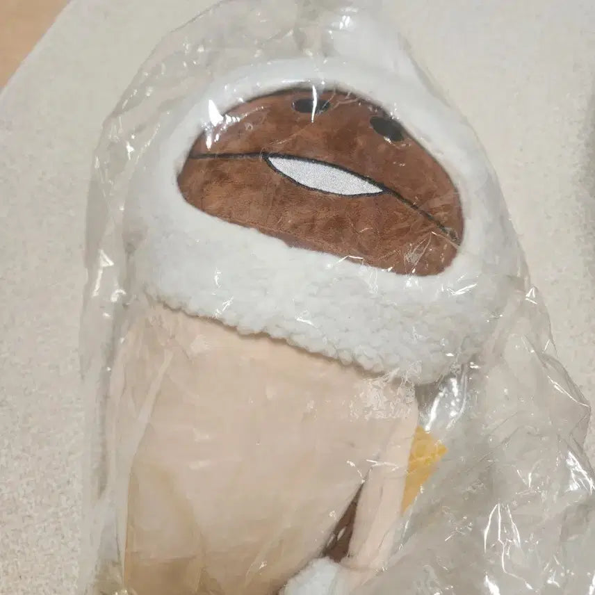 [BUNJANG] Nameko Sheep Hat Plush / 나메코 양머리 인형 새상품