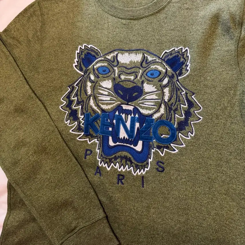 [BUNJANG] Kenzo Tiger Long Sleeve T-shirt / KENZO 겐조 타이거 긴팔 티셔츠 맨투맨 100L