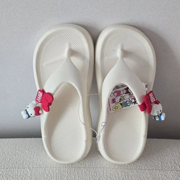 [BUNJANG] Sanrio Hello Kitty Flip-Flops Size 250 / 산리오 헬로키티 쪼리 250