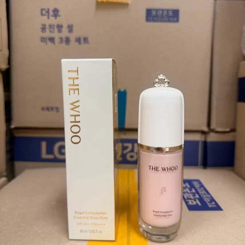 [BUNJANG] The History of Whoo Gongjinhyang Essential Base Rose SPF50+/PA++++ 30ml / 더후 공진향 설 에센셜 베이스 로즈 30ml