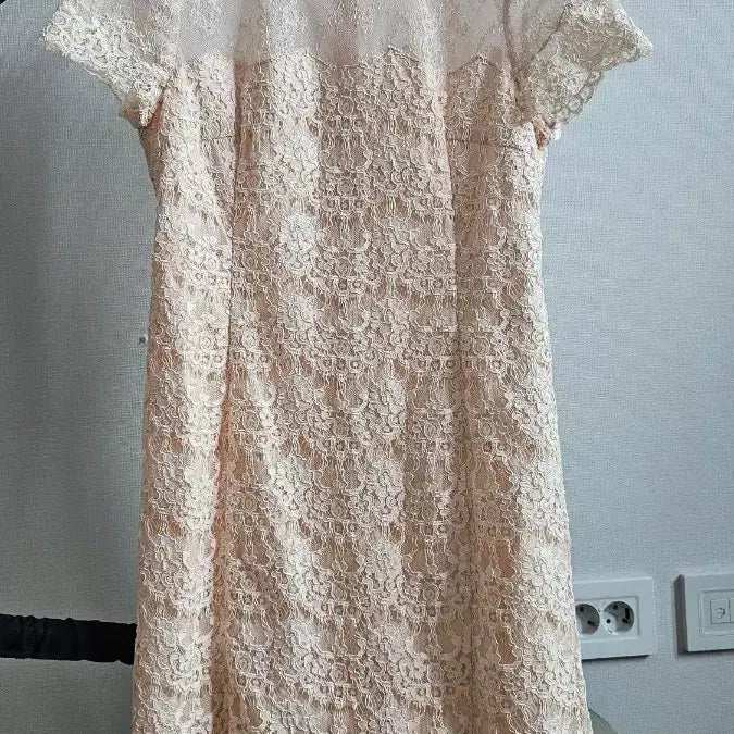 [BUNJANG] Lenibon Lace Midi Dress / 레니본 레이스원피스