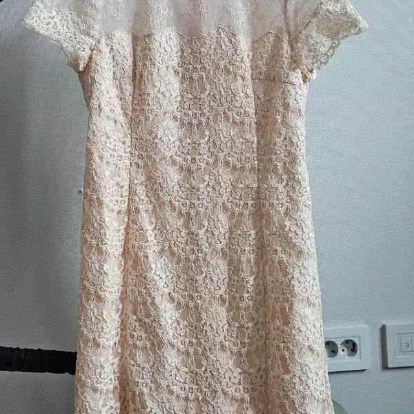 [BUNJANG] Lenibon Lace Midi Dress / 레니본 레이스원피스