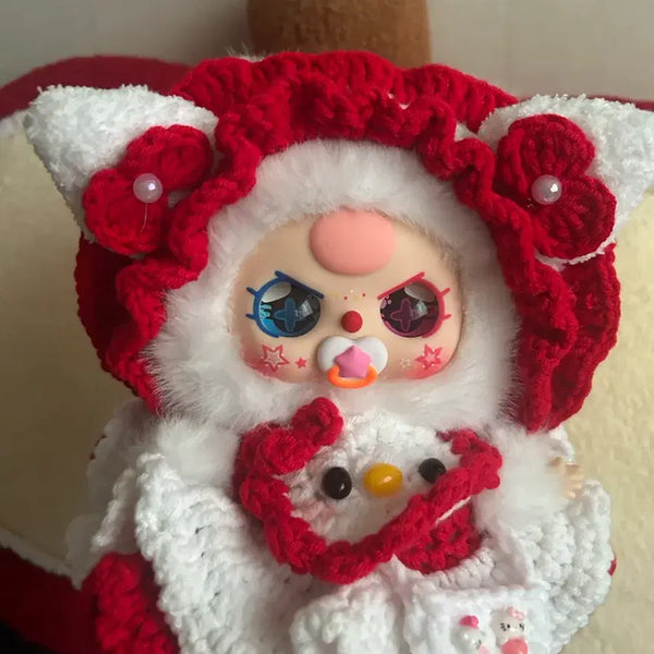 [BUNJANG] Baby3 Kitty Knitwear Custom Doll / 배이비쓰리 키티뜨개옷 커스텀인형