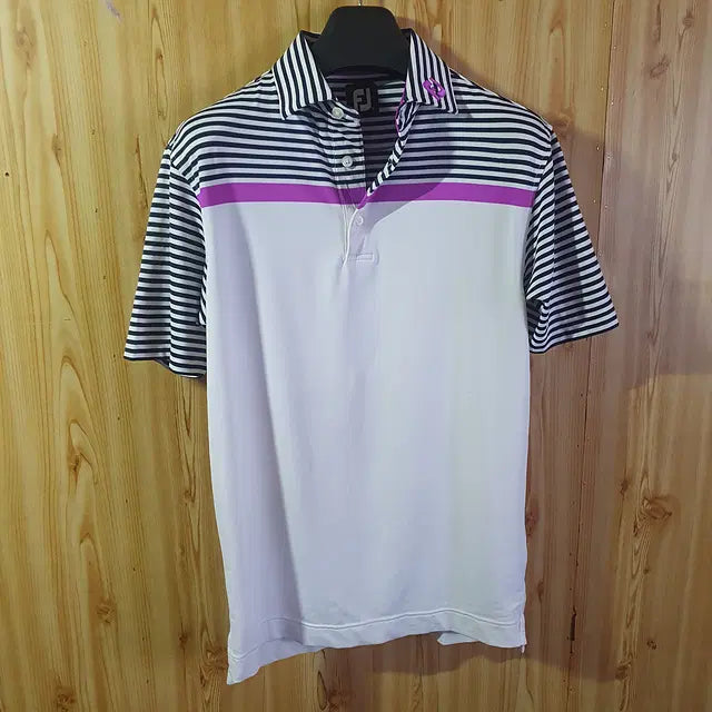 [BUNJANG] Footjoy Short Sleeve Polo Shirt M / 풋조이 반팔 카라티 M