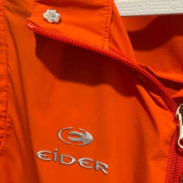 [BUNJANG] Eider Cubic Badge Lightweight Vest Orange M / [미착용] EIDER 아이더 큐빅뱃지 오렌지색 경량 조끼 M