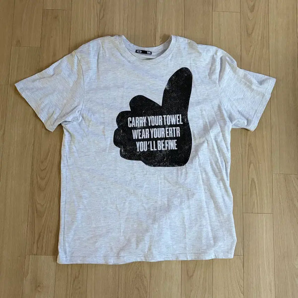 [BUNJANG] ERTR Oversized Fit T-Shirt / 이알티알 오버핏 반팔티 오버핏 티셔츠