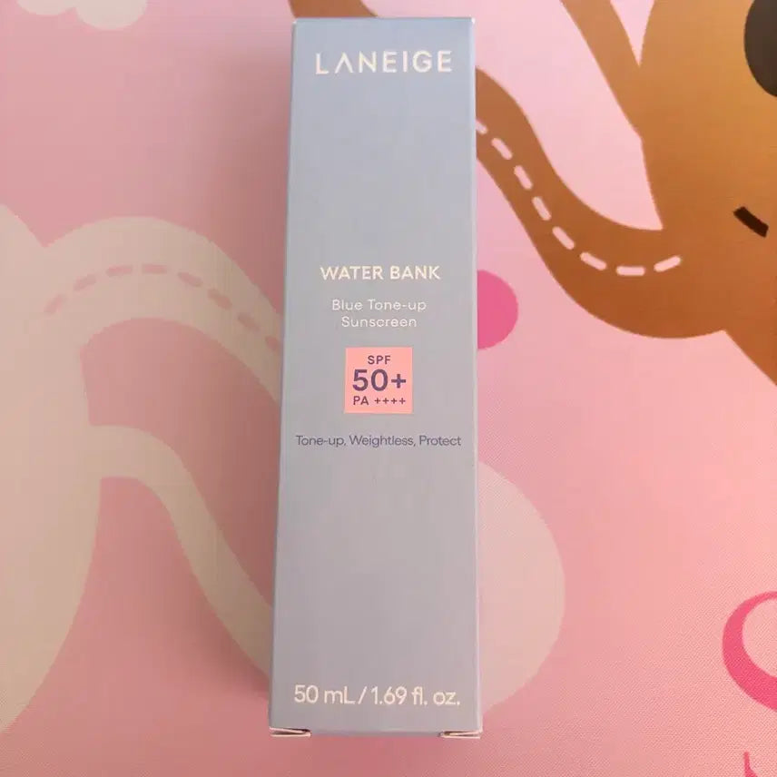 [BUNJANG] Laneige Water Bank Blue Tone-Up Sunscreen SPF50+ / [미개봉 새상품] 라네즈 워터뱅크 블루 톤업 선스크린 SPF50+ 선크림