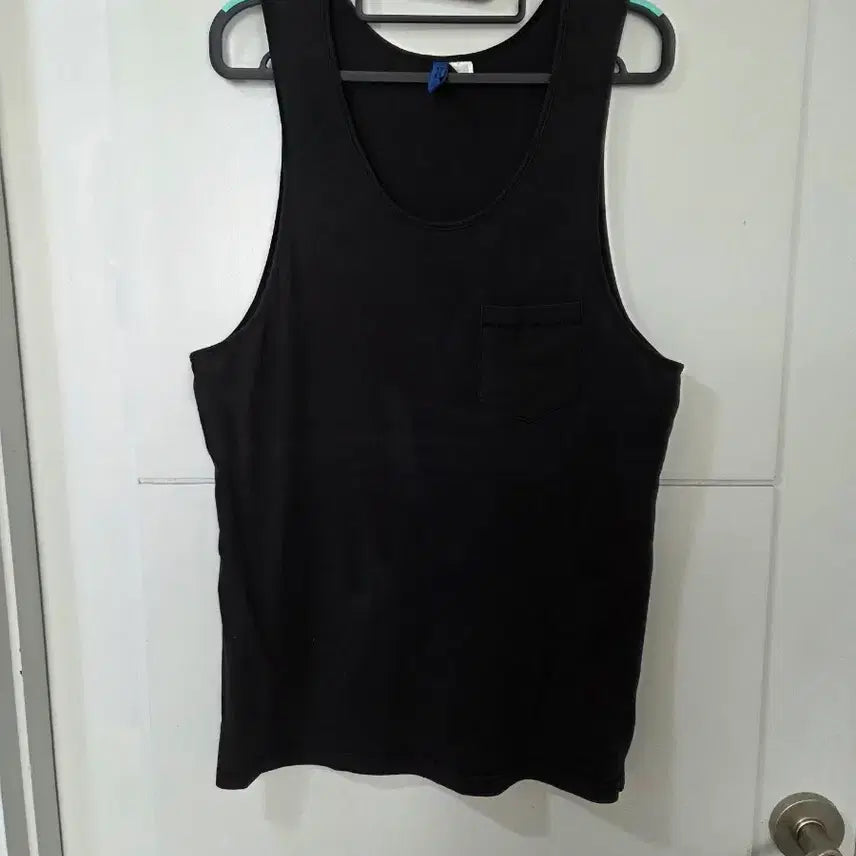 [BUNJANG] H&M Black Sleeveless Pocket T-Shirt Men's M / H&M 블랙 포켓 민소매 M 남성셔츠