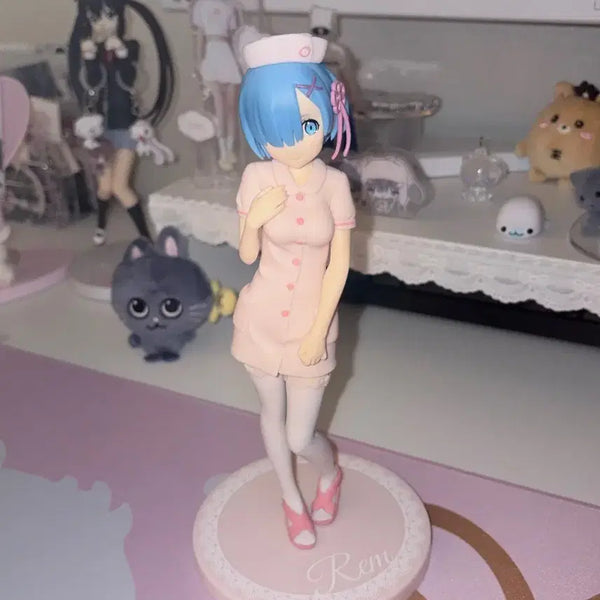 [BUNJANG] Re:Zero Rem Nurse Ver. Figure by Sega / 렘 피규어 간호사 리제로 세가 고전미소녀 백의의 천사