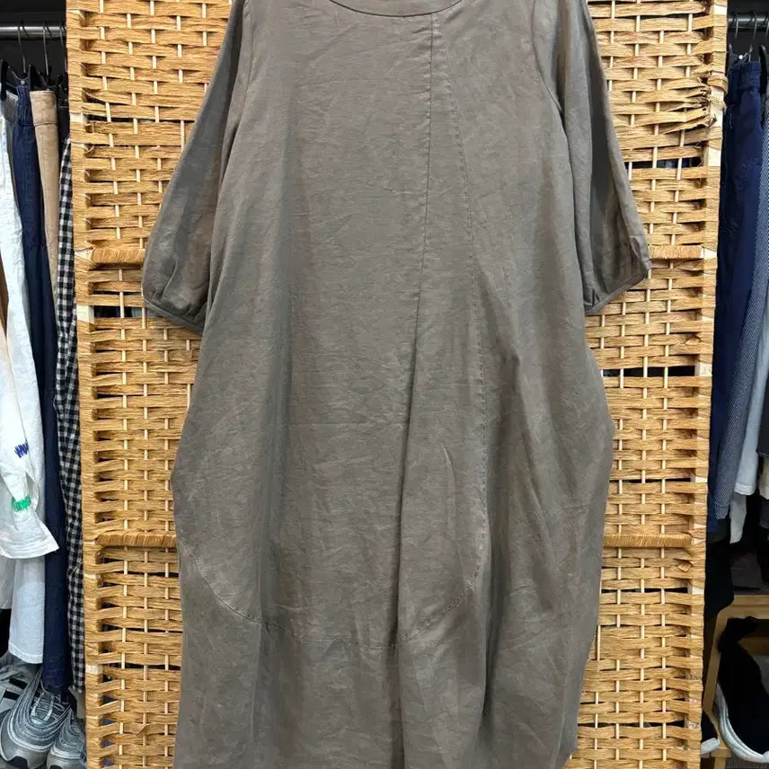 [BUNJANG] Women's Loose Fit Long Dress / 여성 루즈핏 롱 원피스