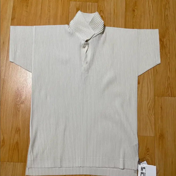 [BUNJANG] Homme Plissé Ivory T-Shirt Size 3 / 옴므플리세 아이보리 티셔츠