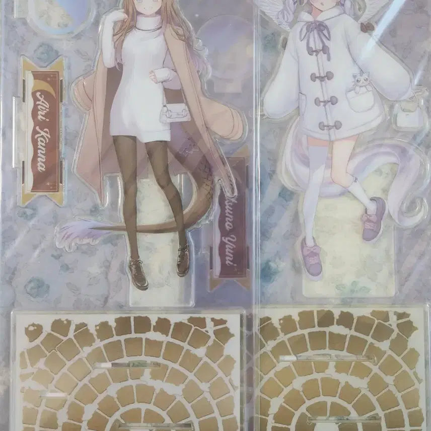 [BUNJANG] Stellive Winter Airikanna Ayatsunoyuni Acrylic Stand Bundle / 스텔라이브 윈터 아이리칸나 아야츠노유니 아크릴 스탠드 일괄