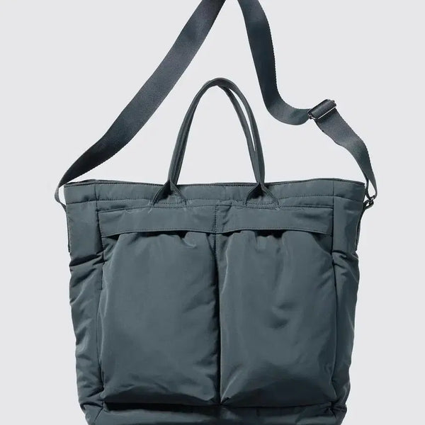 [BUNJANG] Uniqlo C 2-Way Utility Bag Dark Green / 유니클로 2way 유틸리티백 유니클로C