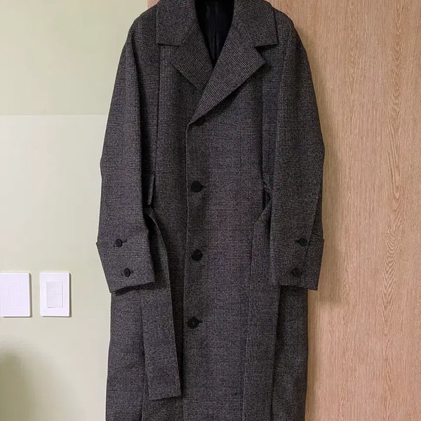 [BUNJANG] Wooyoungmi 21FW Main Check Coat / 우영미 21fw 메인 체크 코트 판매