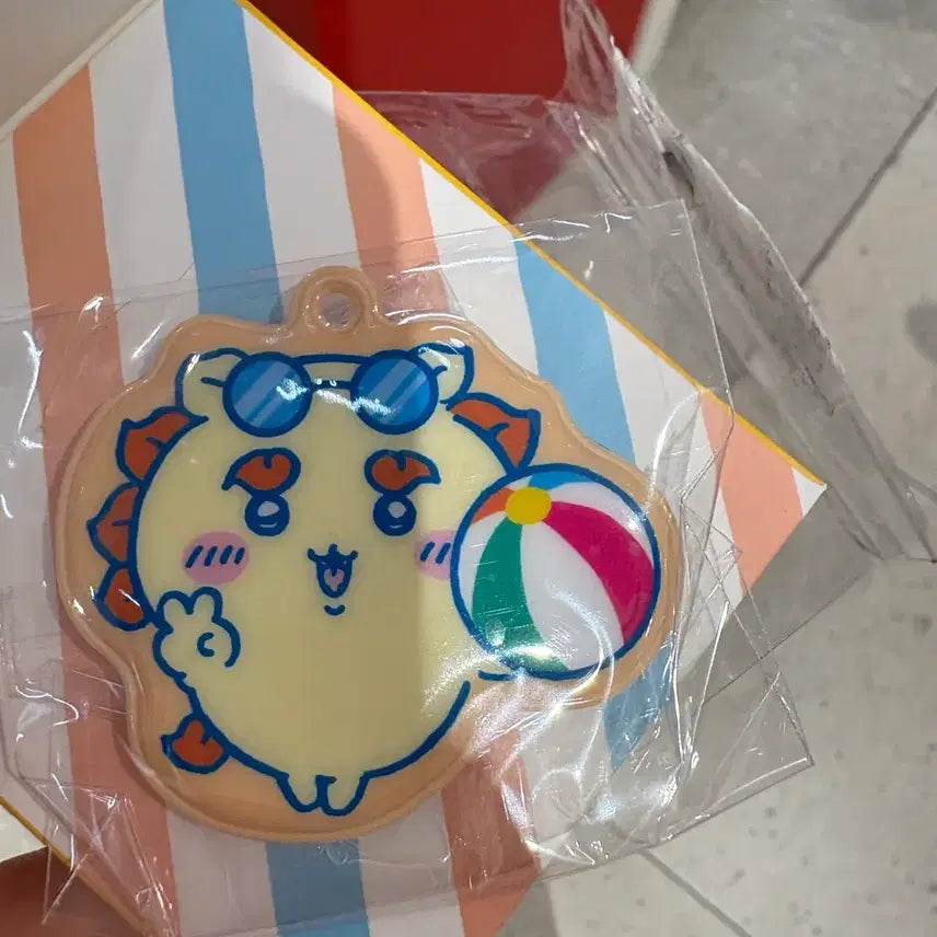[BUNJANG] Chiikawa Hachiware Usagi Shisa Soft Keychain / 만작귀 말랑키링 치이카와 하치와레 우사기 시사