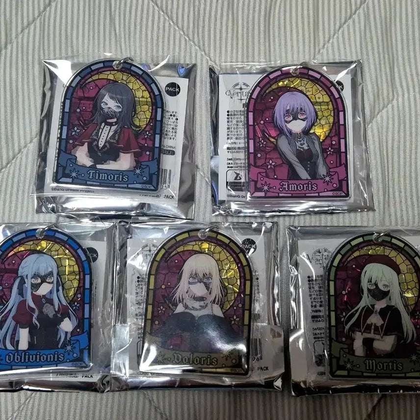 [BUNJANG] BanG Dream! Ave Mujica Acrylic Keyholder Set / 뱅드림 아베무지카 아크릴 키홀더