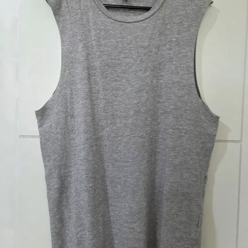 [BUNJANG] H&M Divided Grey Sleeveless T-Shirt - Men's M / H&M DIVIDED 그레이 민소매 티셔츠 M 남성셔츠
