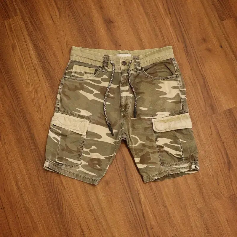 [BUNJANG] Zara Camouflage Cargo Shorts / 자라 카모 카고 반바지 판매