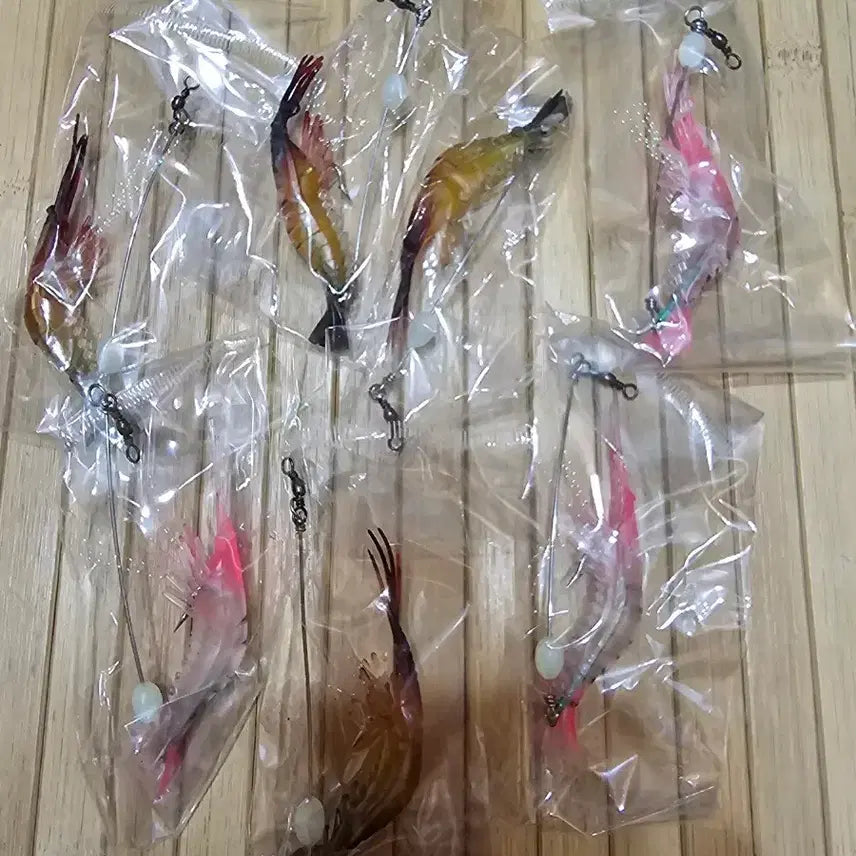 [BUNJANG] Shrimp Lure Set (7 pcs) / 새우 모양 루어 7개 !!!!